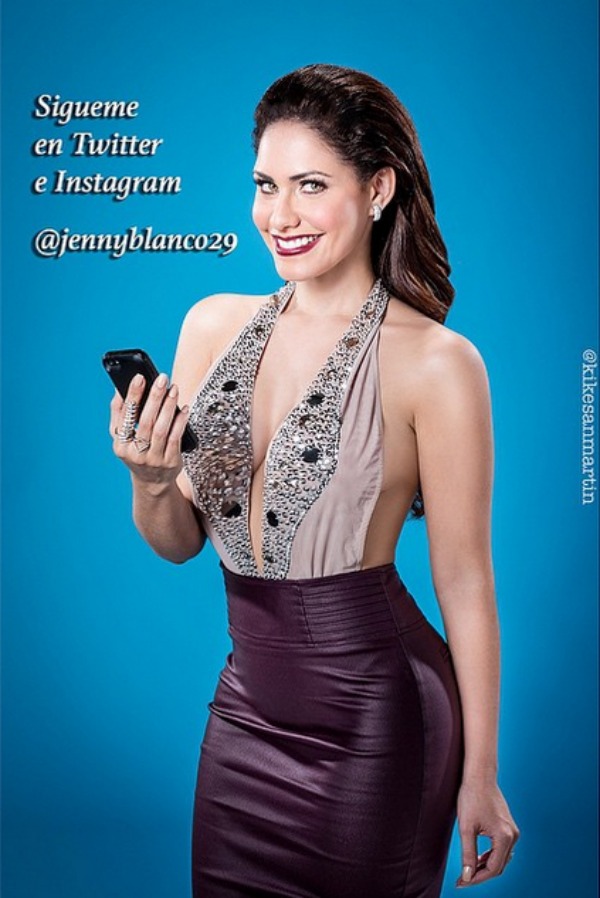 Jenny Blanco sigue complaciendo a sus fans con sus fotos por Instagram,