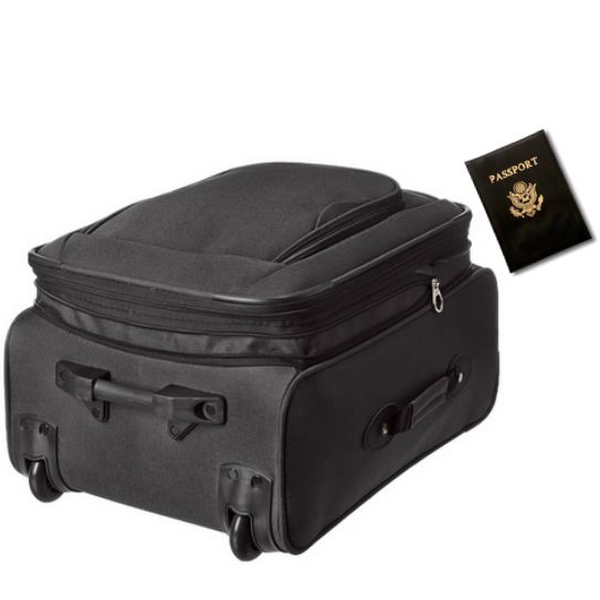 maleta y pasaporte
