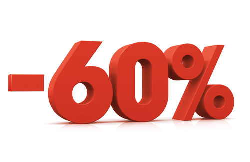 Percentage -60%