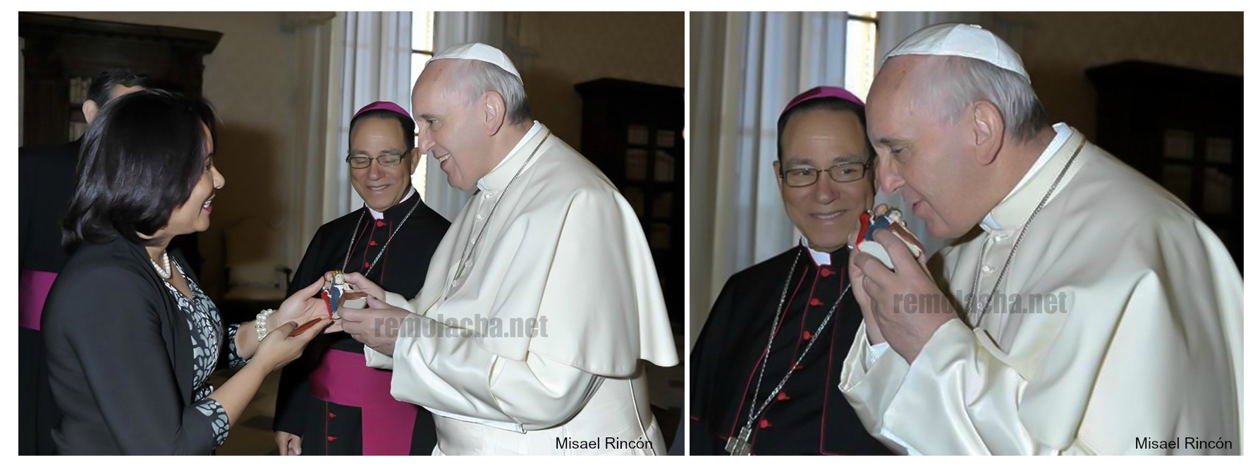 Fotos – Papa Francisco y la Virgen de la Altagracia, fotos por Misael Rincón