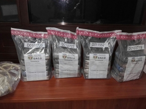 Confiscan 22.88 kilos de cocaína que venía de Colombia