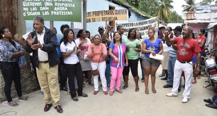 Protestas en La Barquita