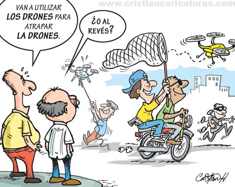 Drones contra la delincuencia