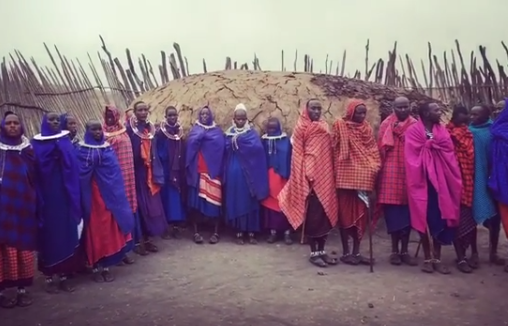 Tribu masái en Tanzania