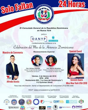 Celebración del Mes de la Herencia Dominicana en New York